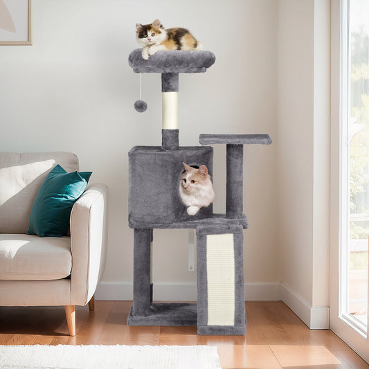 47inch, Dark Grey, Cat Scratcher, Cat House, Cat Climbing Frame